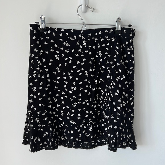 GARAGE Floral Lined Skirt - Picture 1 of 5